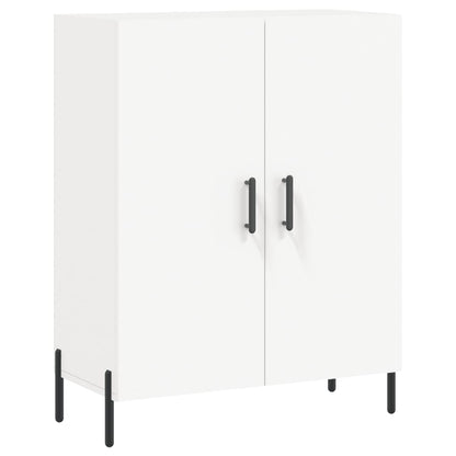 Credenza Bianca 69,5x34x90 cm in Legno Multistrato