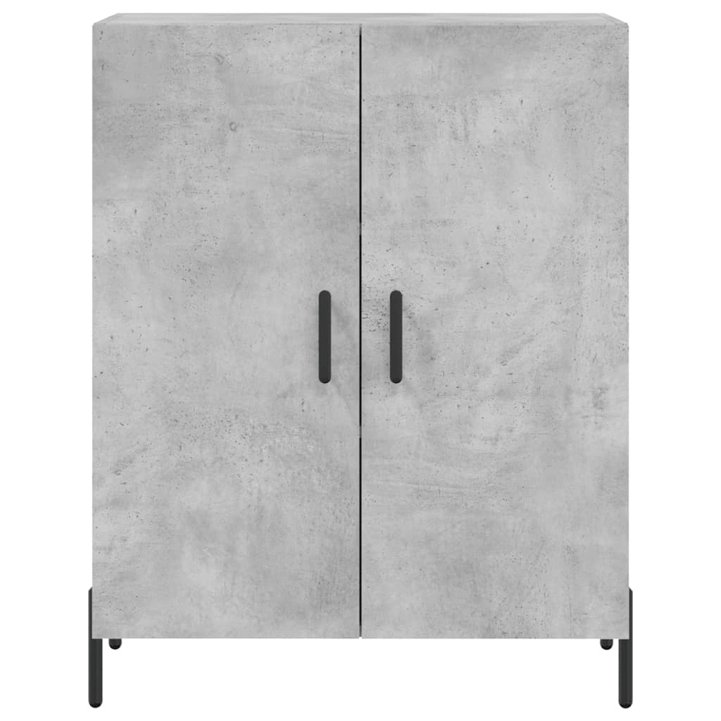 Credenza Grigio Cemento 69,5x34x90 cm in Legno Multistrato - homemem39