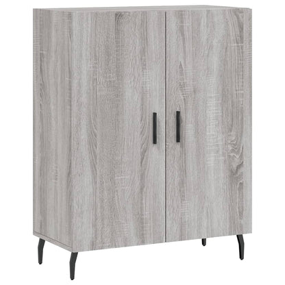 Credenza Grigio Sonoma 69,5x34x90 cm in Legno Multistrato - homemem39