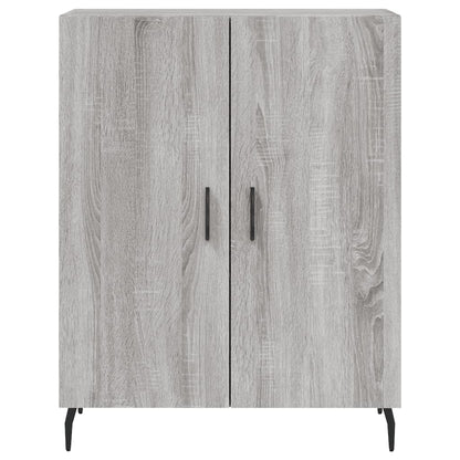 Credenza Grigio Sonoma 69,5x34x90 cm in Legno Multistrato - homemem39