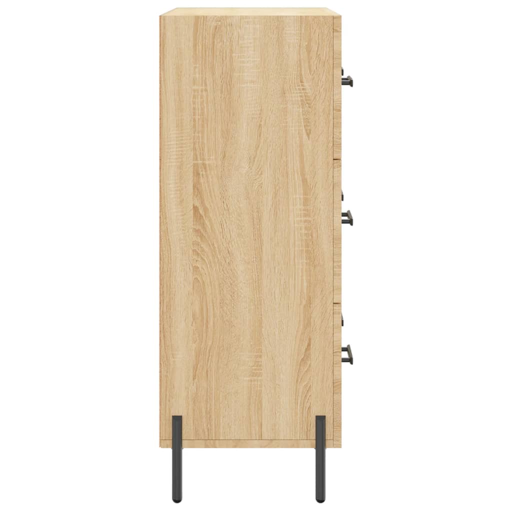 Credenza Rovere Sonoma 69,5x34x90 cm in Legno Multistrato - homemem39