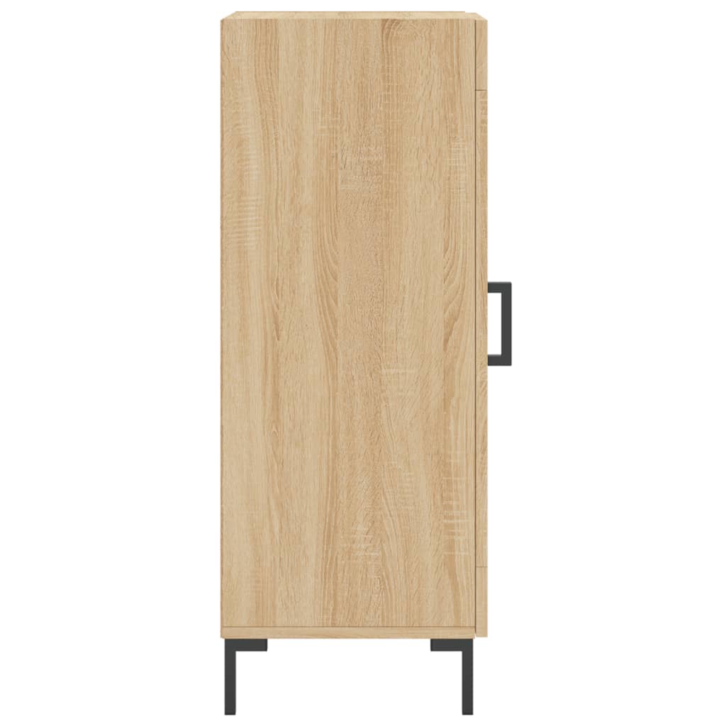 Credenza Rovere Sonoma 34,5x34x90 cm in Legno Multistrato