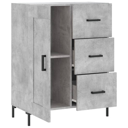 Credenza Grigio Cemento 69,5x34x90 cm in Legno Multistrato - homemem39