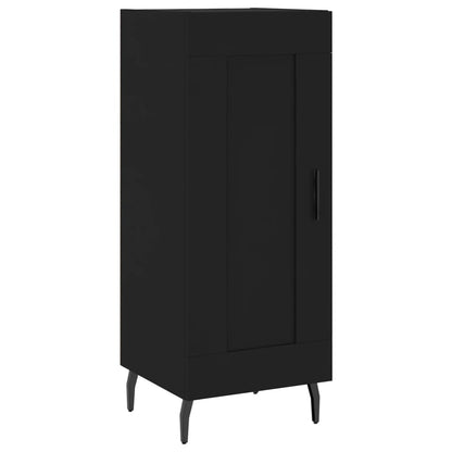 Credenza Nero 34,5x34x90 cm in Legno Multistrato