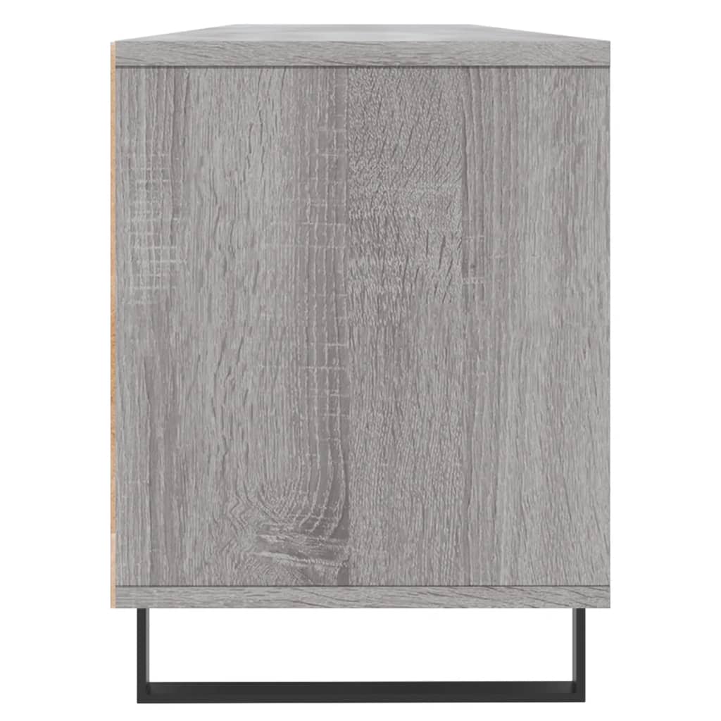 Mobile Porta TV Grigio Sonoma 150x30x44,5 cm Legno Multistrato - homemem39