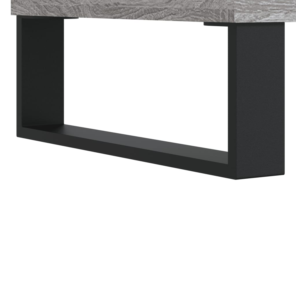 Mobile Porta TV Grigio Sonoma 150x30x44,5 cm Legno Multistrato - homemem39