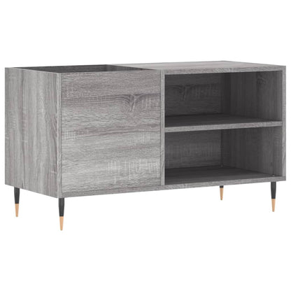 Mobile Porta Dischi Grigio Sonoma 85x38x48 cm Legno Multistrato - homemem39