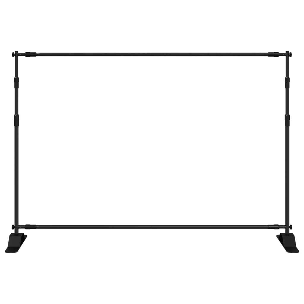 Supporto per Fondale Nero 305x243 cm in Acciaio - homemem39