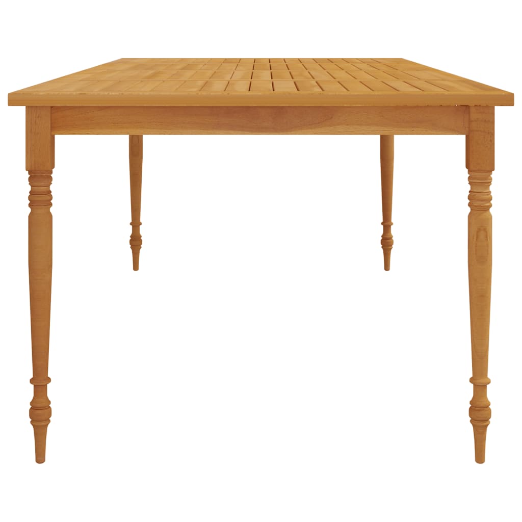 Tavolo Batavia 200x100x75 cm in Legno Massello di Teak - homemem39