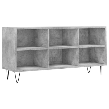 Mobile per TV Grigio Cemento 103,5x30x50 cm Legno Multistrato