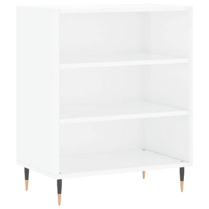 Credenza Bianco Lucido 57x35x70 cm in Legno Multistrato - homemem39