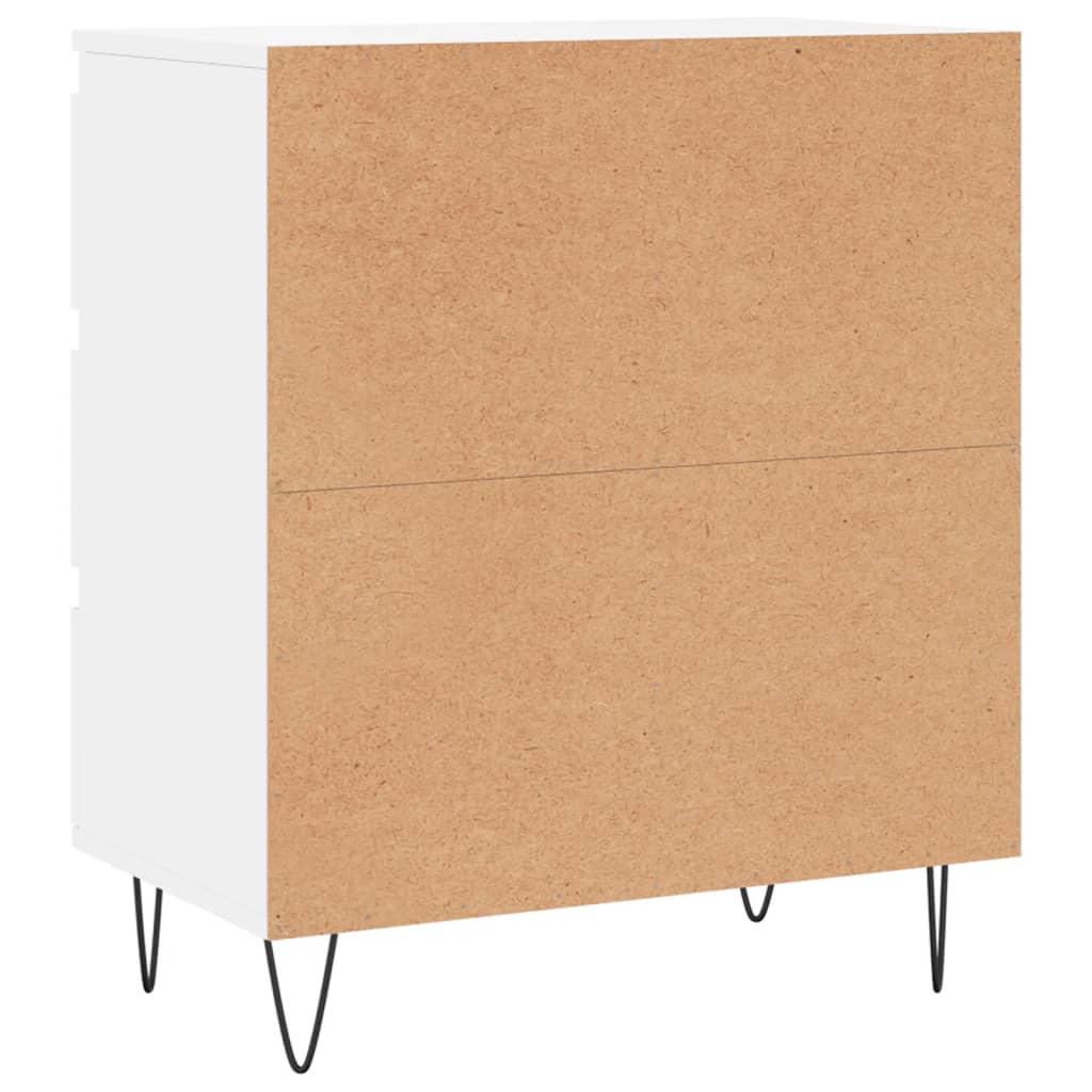 Credenza Bianca 60x35x70 cm in Legno Multistrato - homemem39