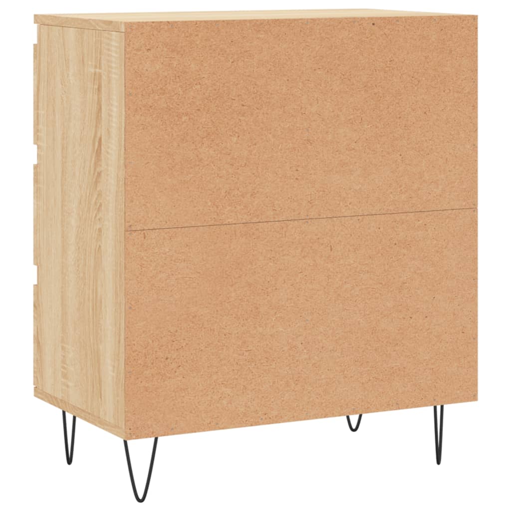 Credenza Rovere Sonoma 60x35x70 cm in Legno Multistrato