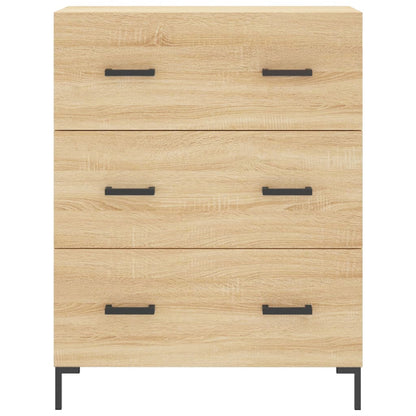 Credenza Rovere Sonoma 69,5x34x180 cm in Legno Multistrato