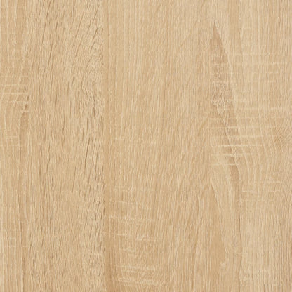 Comodino Rovere Sonoma 40,5x31x60 cm in Legno Multistrato