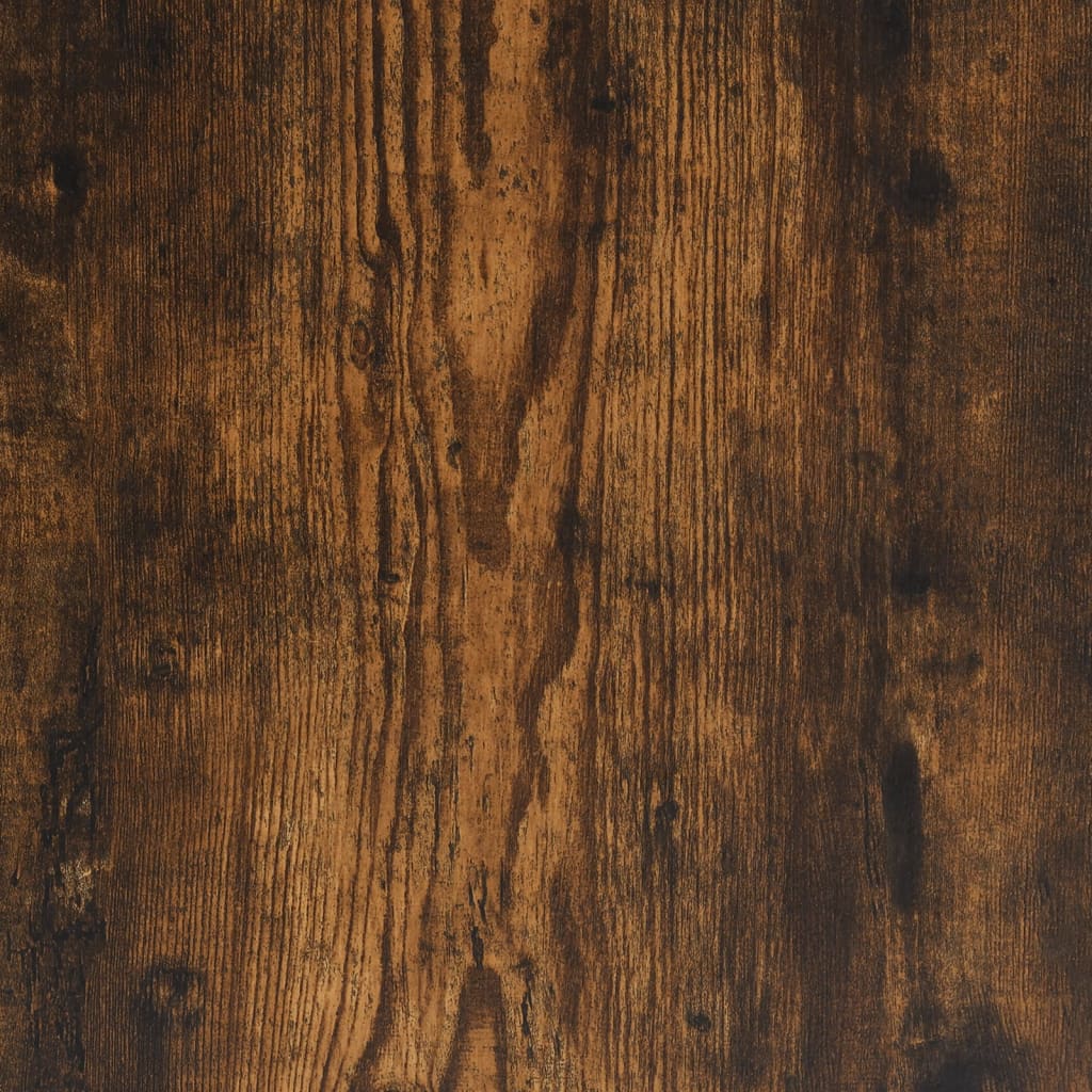 Comodino Rovere Fumo 34x36x50 cm in Legno Multistrato