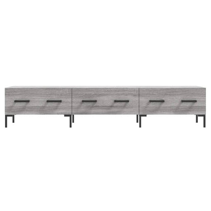 Mobile Porta TV Grigio Sonoma 150x36x30 cm in Legno Multistrato - homemem39