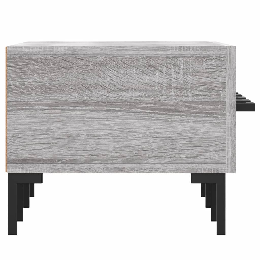 Mobile Porta TV Grigio Sonoma 150x36x30 cm in Legno Multistrato - homemem39