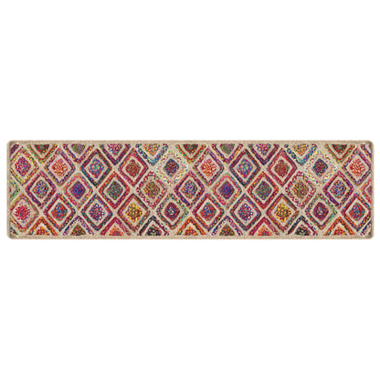 Tappeto Lavabile Multicolore 80x300 cm Antiscivolo