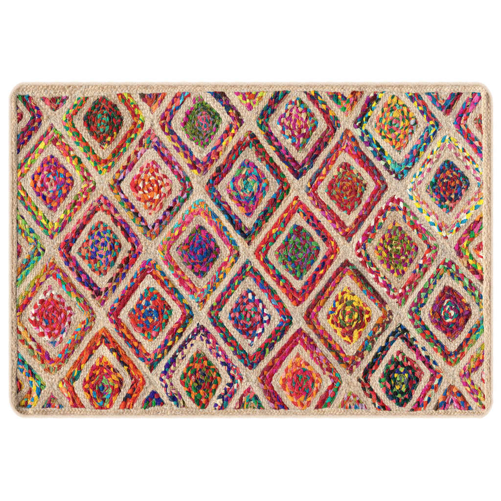 Tappeto Lavabile Multicolore 160x230 cm Antiscivolo