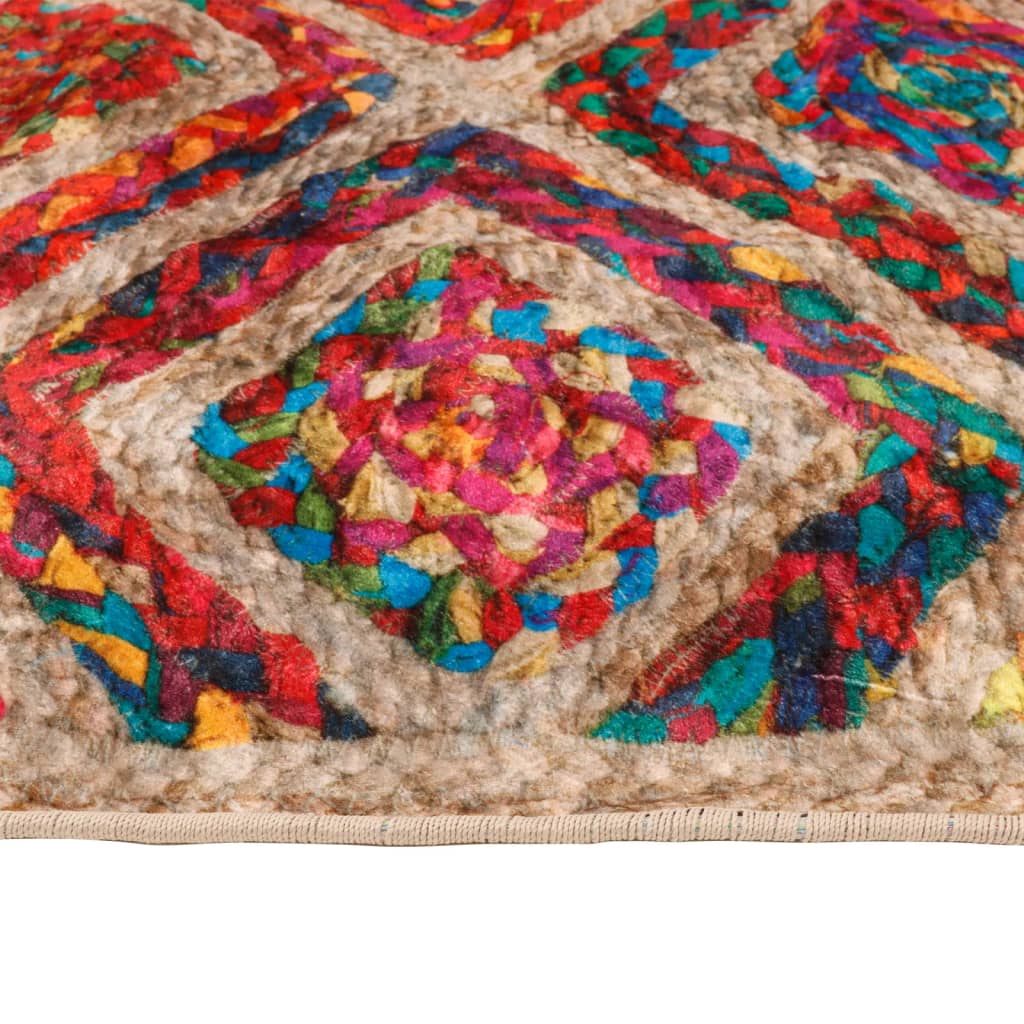 Tappeto Lavabile Multicolore 160x230 cm Antiscivolo