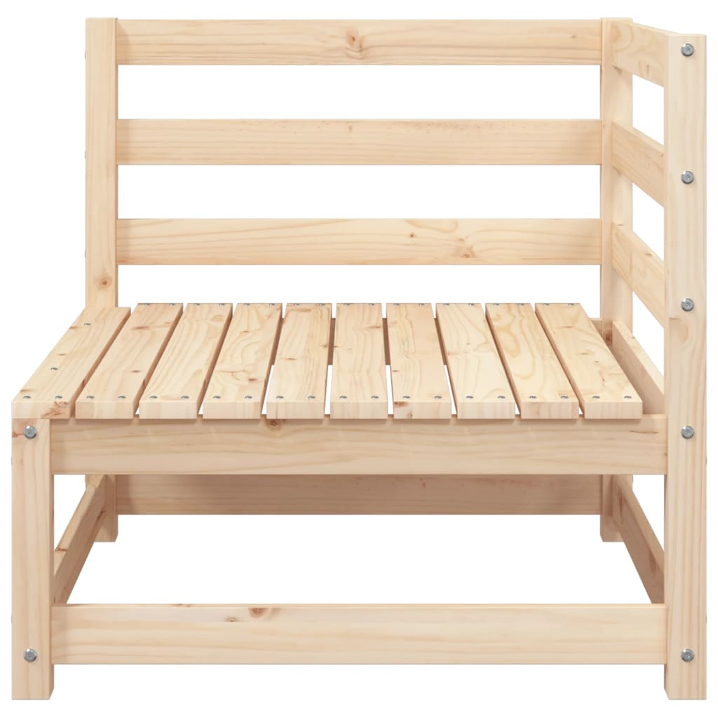 Divano Angolare da Giardino 70x70x67cm Legno Massello di Pino - homemem39