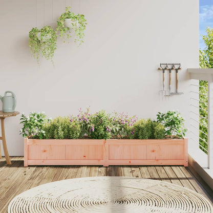 Fioriera da Giardino 180x31x31 cm in Legno Massello di Douglas - homemem39