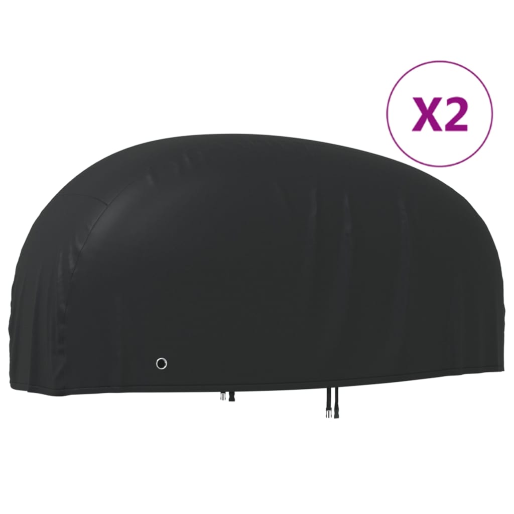 Coperture per Moto 2pz 220x95x110 cm 210D in Tessuto Oxford - homemem39