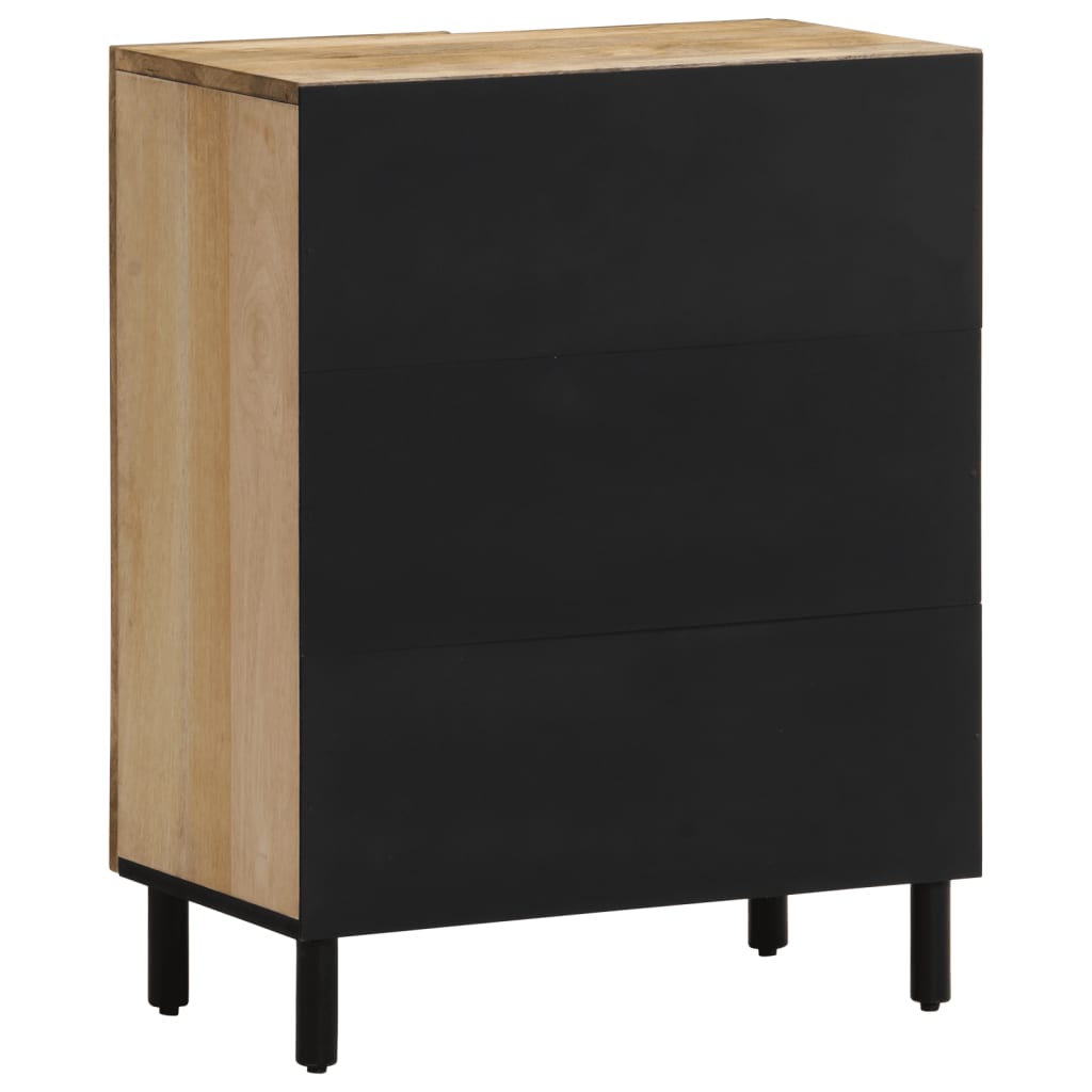 Credenza 60x33x75 cm in Legno Massello di Mango - homemem39