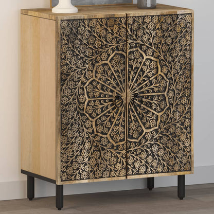 Credenza 60x33x75 cm in Legno Massello di Mango - homemem39