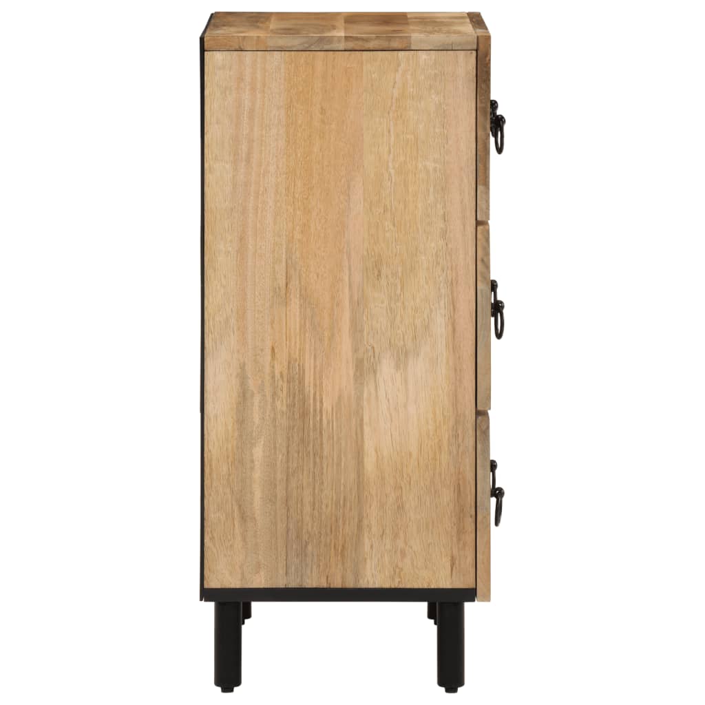 Credenza 60x33x75 cm in Legno Massello di Mango - homemem39