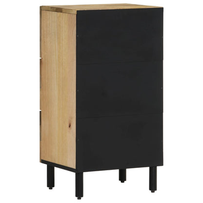 Credenza 40x33x75 cm in Legno Massello di Mango