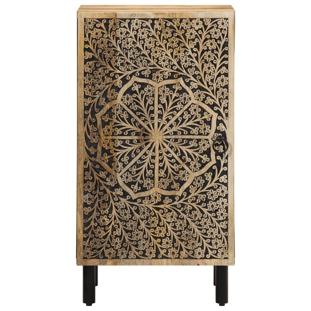 Credenza 40x33x75 cm in Legno Massello di Mango - homemem39