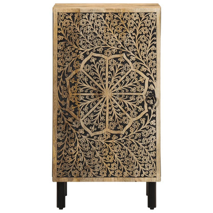 Credenza 40x33x75 cm in Legno Massello di Mango - homemem39