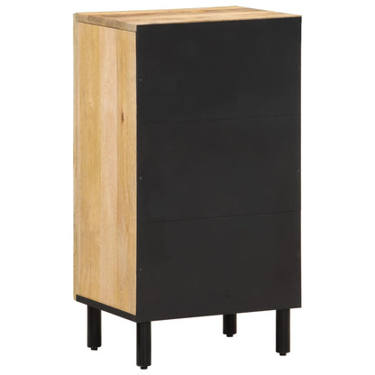 Credenza 40x33x75 cm in Legno Massello di Mango - homemem39