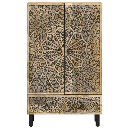 Credenza 60x33x110 cm in Legno Massello di Mango - homemem39