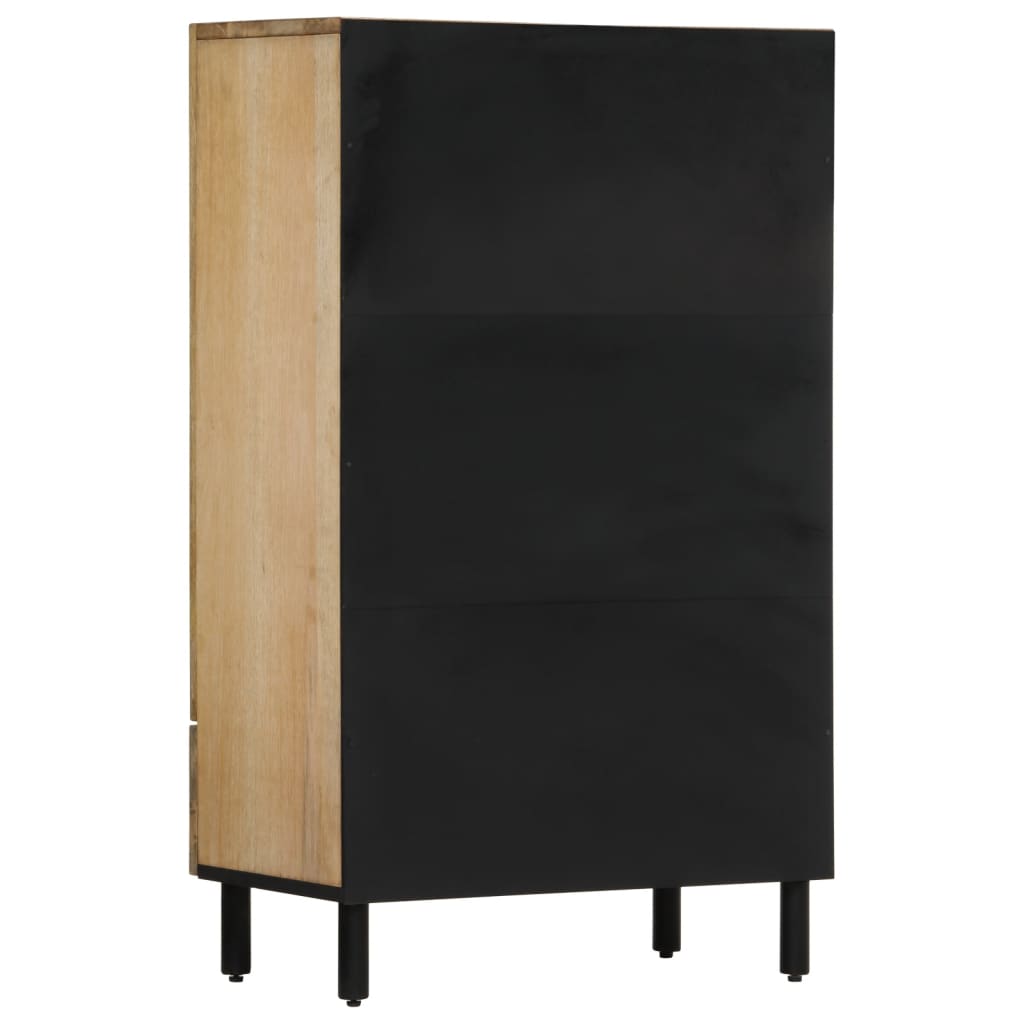 Credenza 60x33x110 cm in Legno Massello di Mango - homemem39