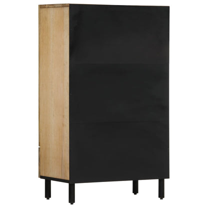 Credenza 60x33x110 cm in Legno Massello di Mango