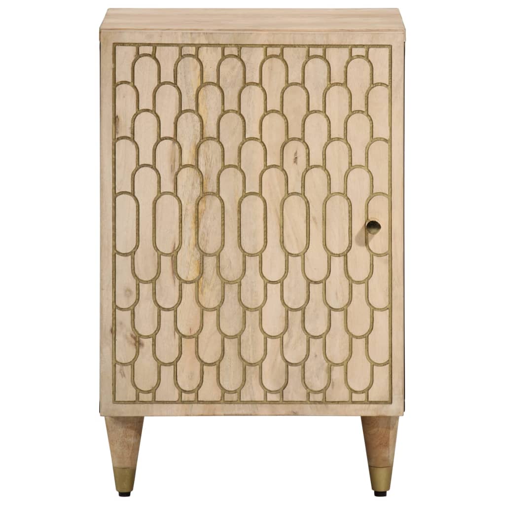 Mobile da Bagno 38x33x58 cm in Legno Massello di Mango - homemem39