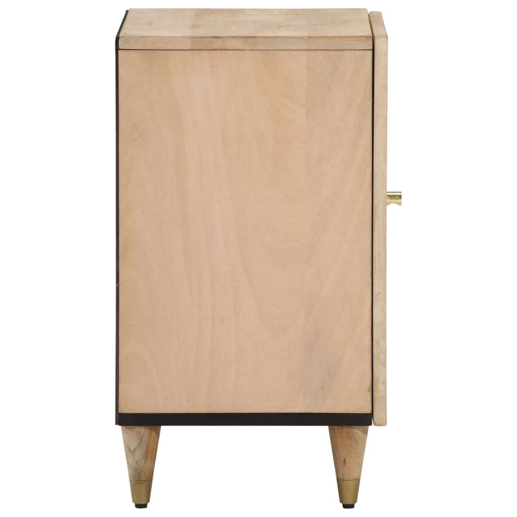 Mobile da Bagno 38x33x58 cm in Legno Massello di Mango - homemem39