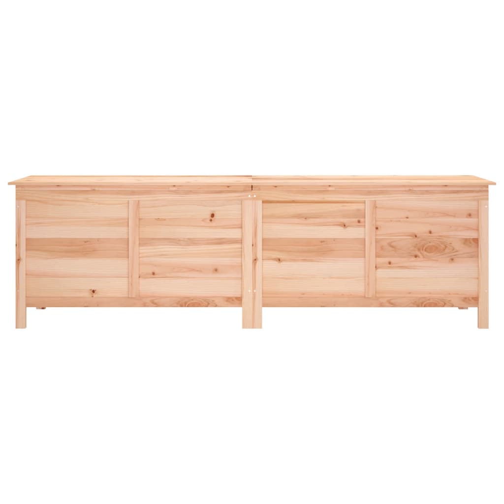 Contenitore da Giardino 198,5x50x56,5cm Legno Massello di Abete - homemem39