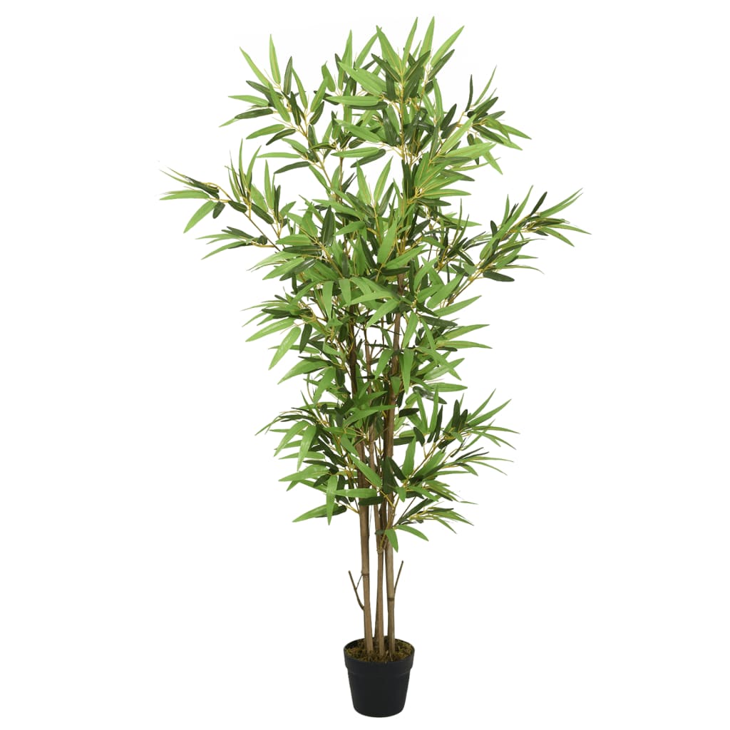 Albero Bambù Artificiale 828 Foglie 150 cm Verde - homemem39