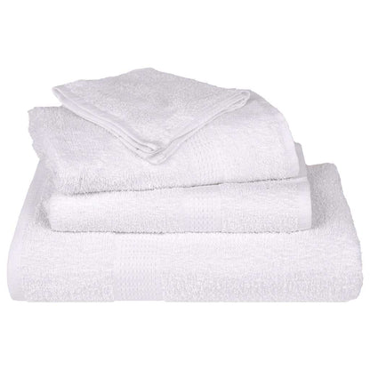 Salviette 10 pz Bianche 15x21 cm 360 g/m² 100% Cotone