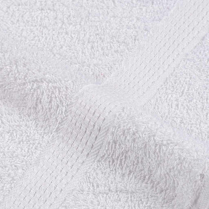 Salviette 10 pz Bianche 15x21 cm 360 g/m² 100% Cotone