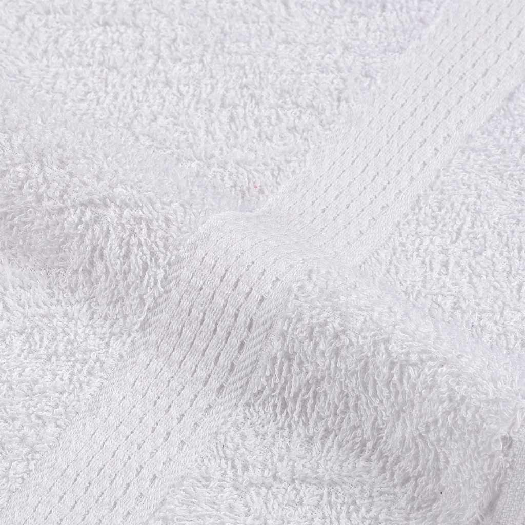 Asciugamani Ospiti 2 pz Bianco 30x50 cm 360 g/m² 100% Cotone