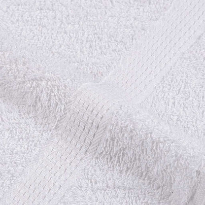 Asciugamani Ospiti 4 pz Bianco 30x50 cm 360 g/m² 100% Cotone