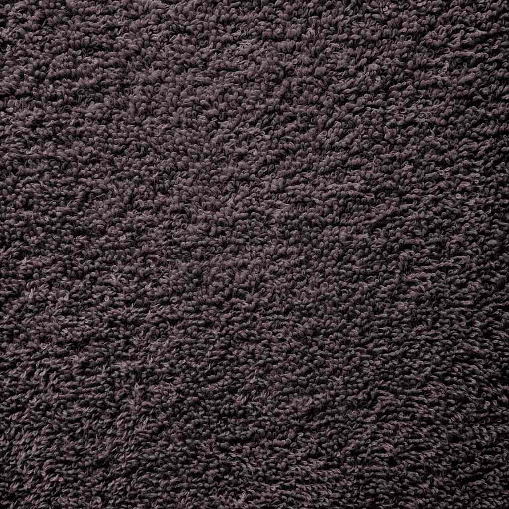 Asciugamani Ospiti 4 pz Antracite 30x50 cm 360 g/m² 100% Cotone