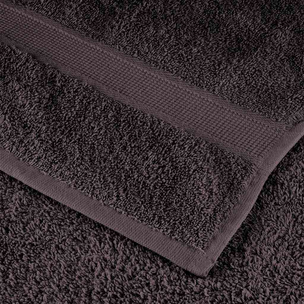 Asciugamani Ospiti 4 pz Antracite 30x50 cm 360 g/m² 100% Cotone - homemem39