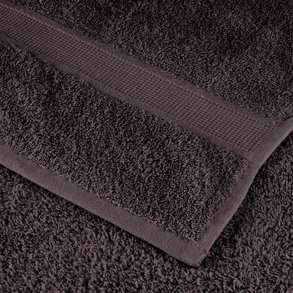 Asciugamani Ospiti 10 pz Antracite 30x50cm 360 g/m² 100% Cotone - homemem39