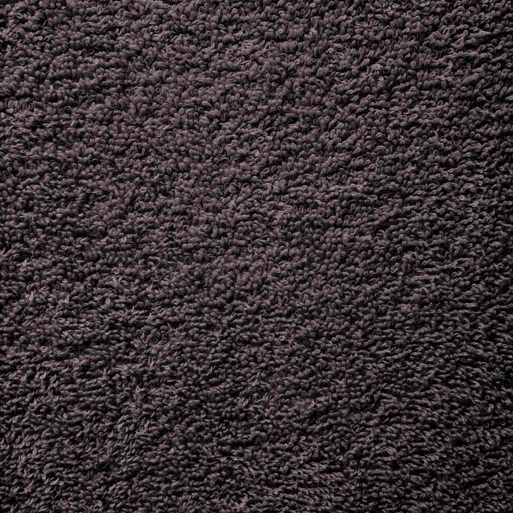 Asciugamani Doccia 2 pz Antracite 70x140cm 360 g/m² 100% Cotone